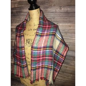 🧣Very Soft Plaid Blanket Scarf